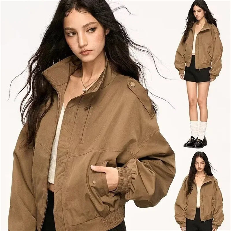 Oversized American Retro Jacket