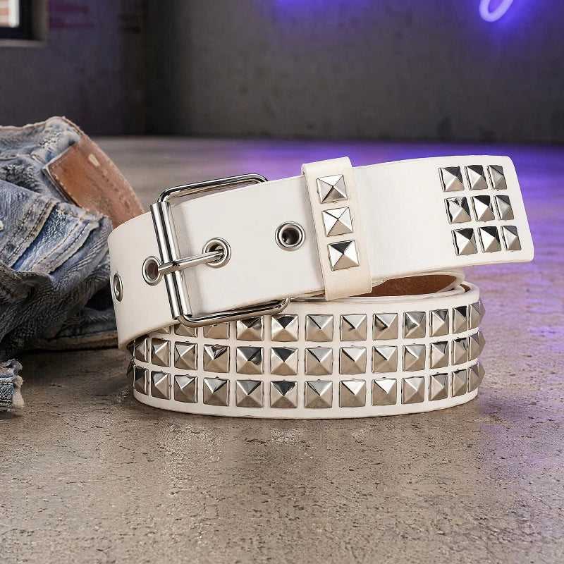 Heavy Metal Rivet Belt
