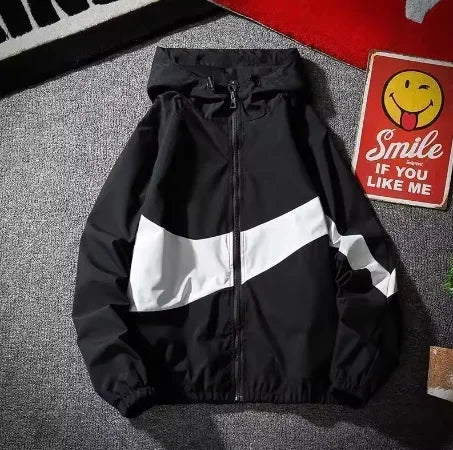 Color Block Sun Protection Jacket