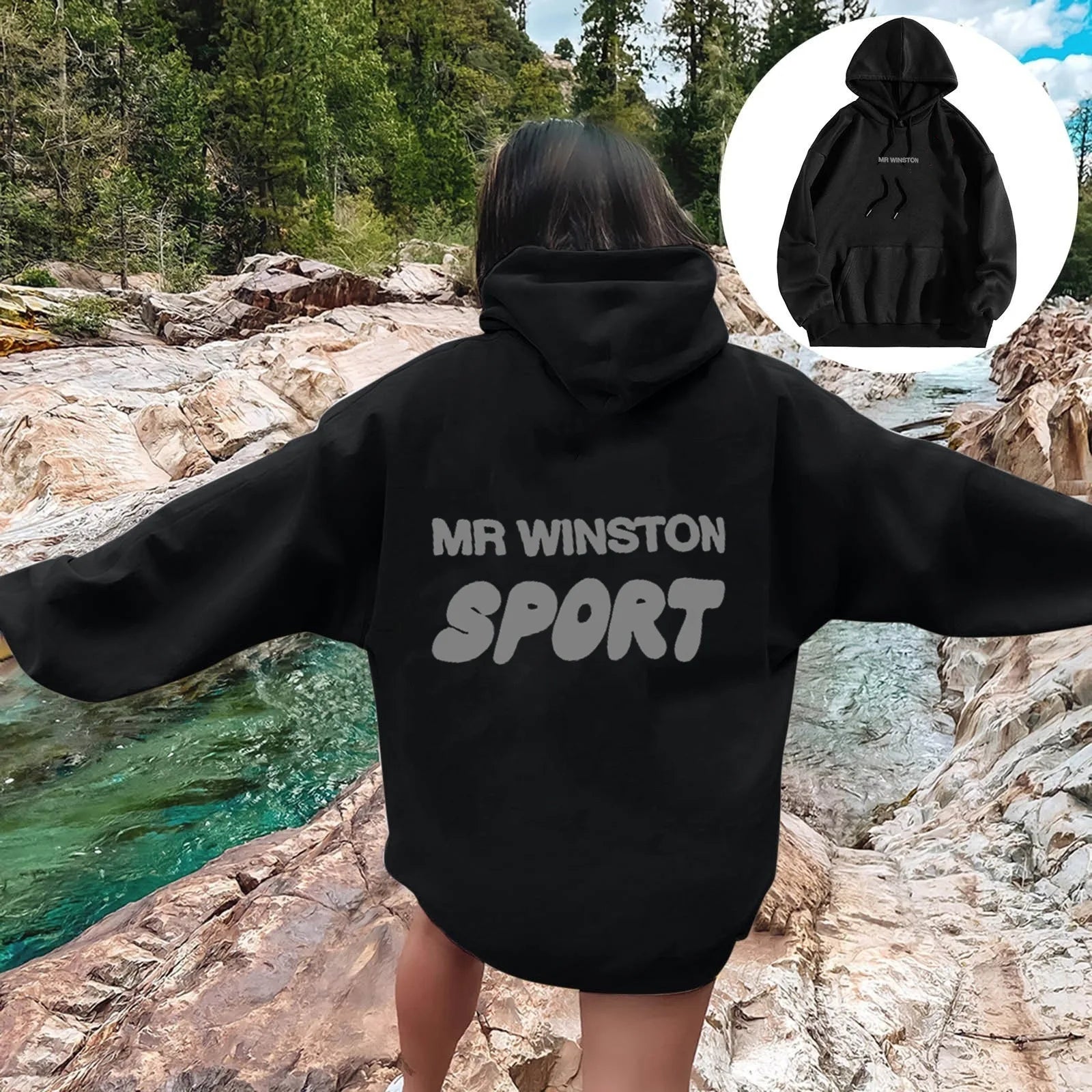 Chamois Leather Fleece Hoodie