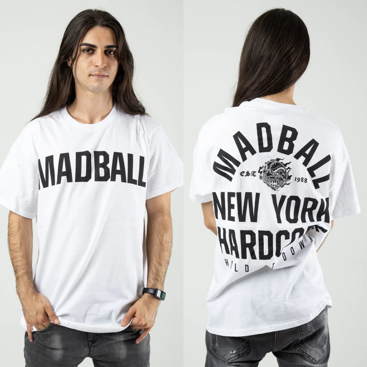 Pop Madball Graphic Cotton T-shirt Unisex Summer Short Sleeve Fashion Brand Tee Luxury Casual Vintage Tees