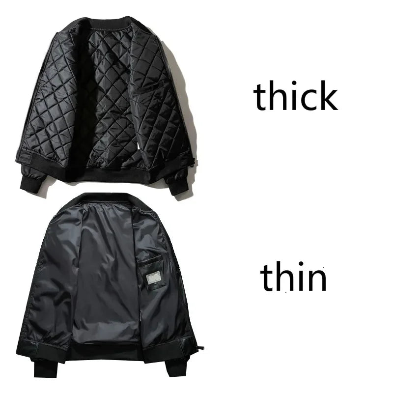 Men Embroidery Bomber Jacket Dragon Chinese Autumn Winter Pilot Jacket Men Hip Hop Coat Male Fashion Rock Youth Streetwear 2019
