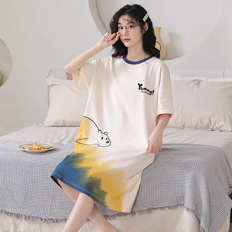 Soft Satin Sleep Dress