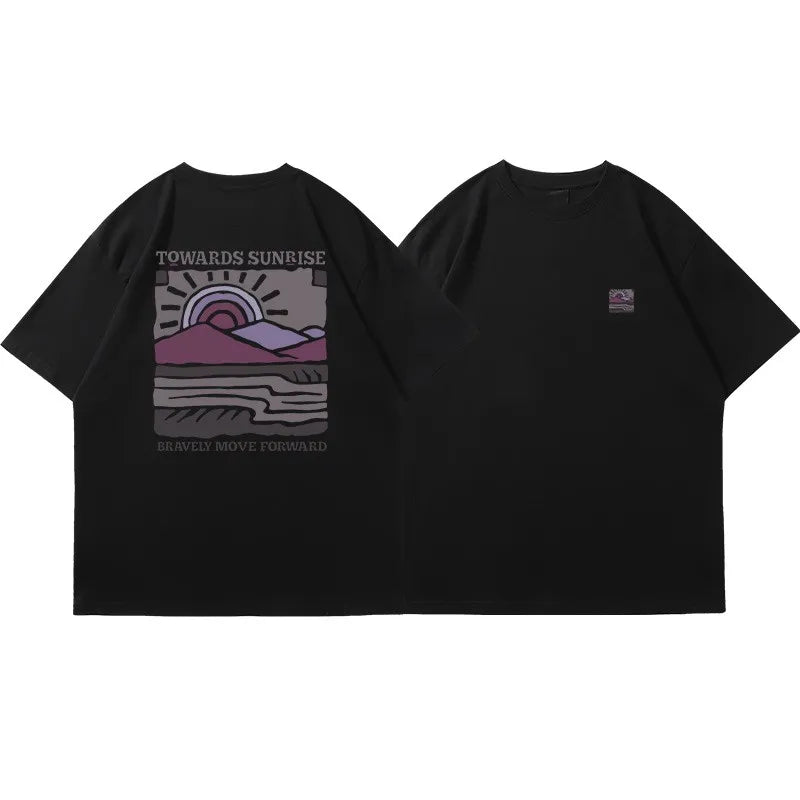 Retro Pattern Graphic Tee