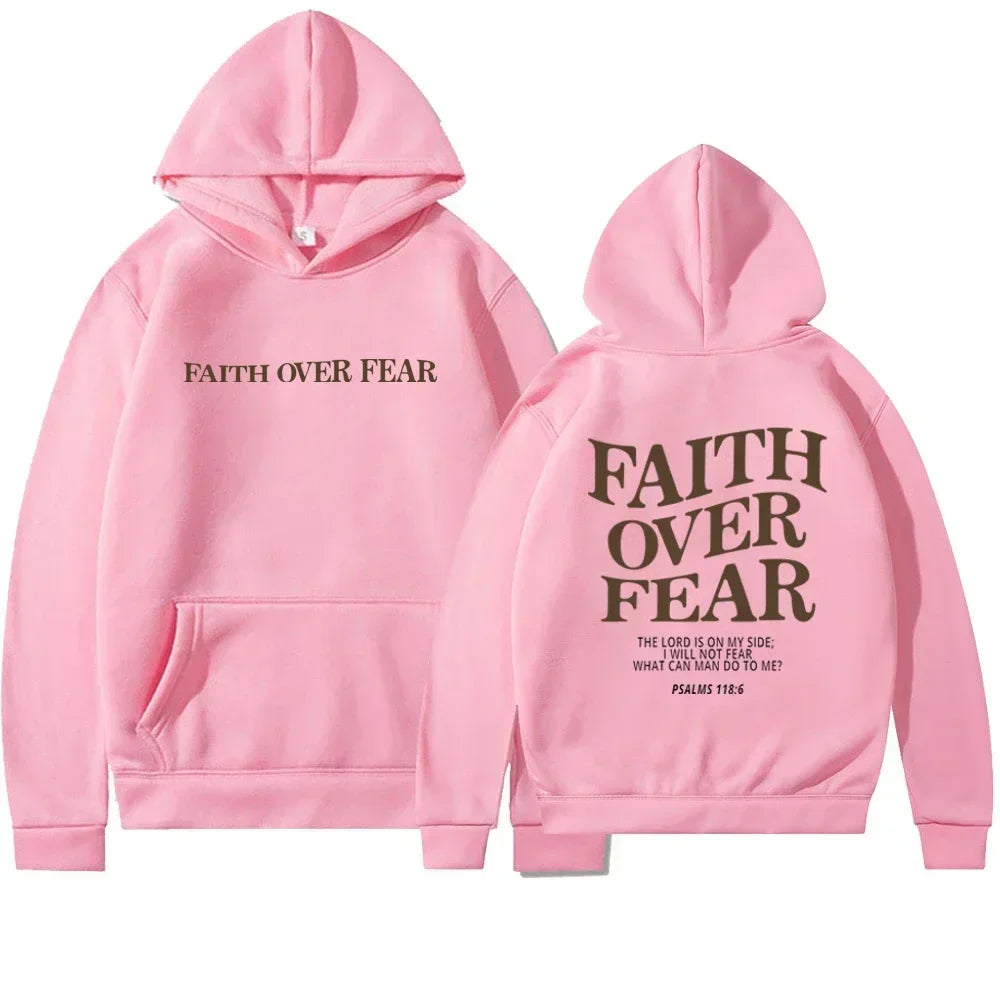 Faith Overcomes Fear Hoodie