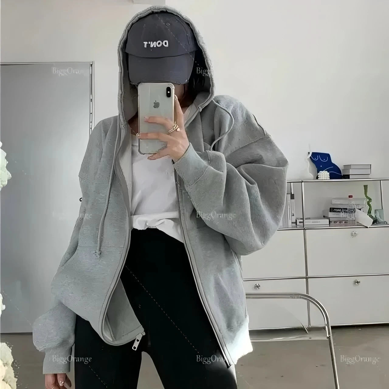 Reversible Hooded Puffer Jacket