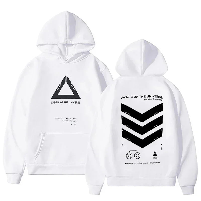 Cyberpunk Techwear Graphic Hoodie