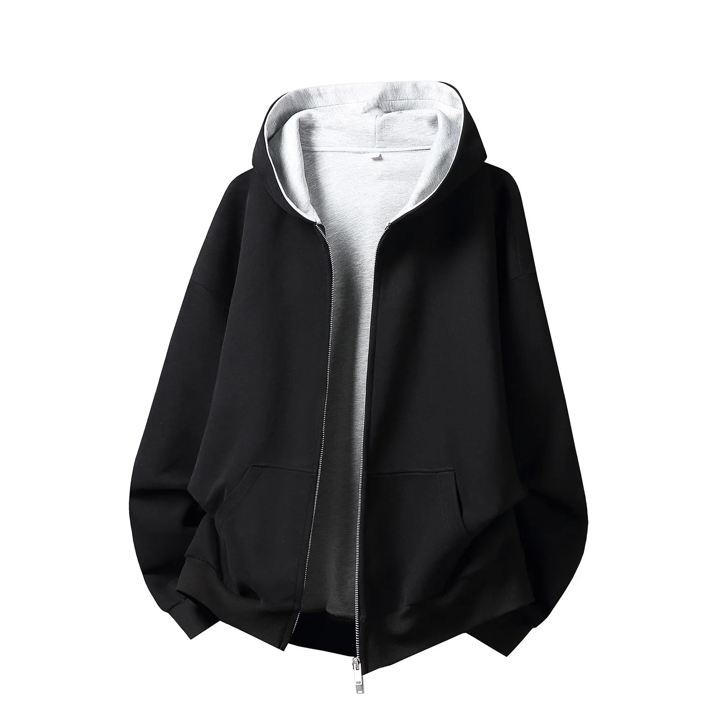 Heavyweight Color-Contrast Hoodie