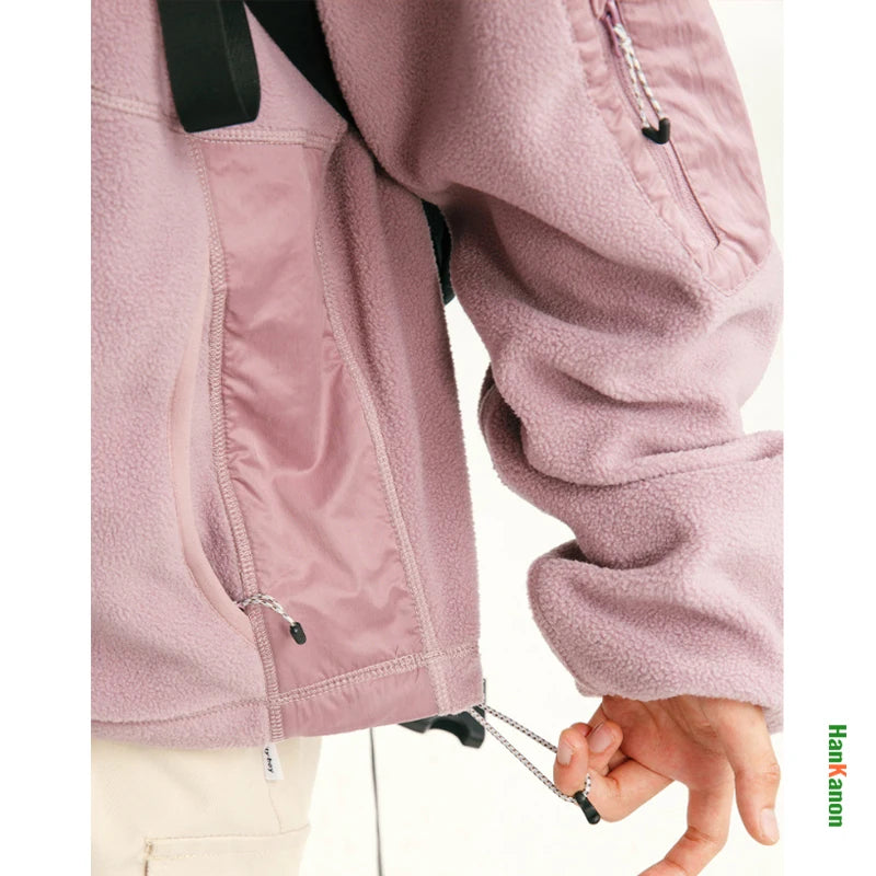Outdoor Fleece Hooded Jacket