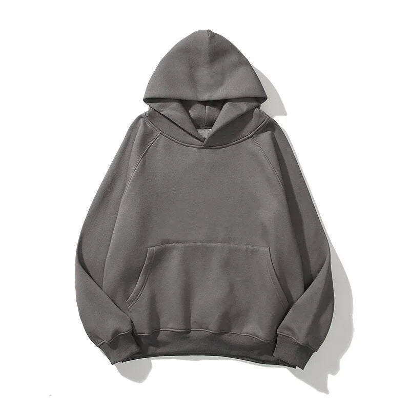 Unisex Solid Color Hoodie