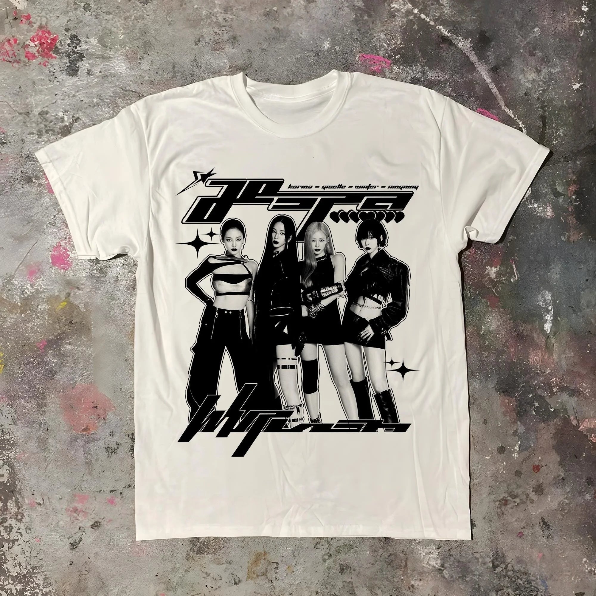 Aespa Whiplash Graphic Tee