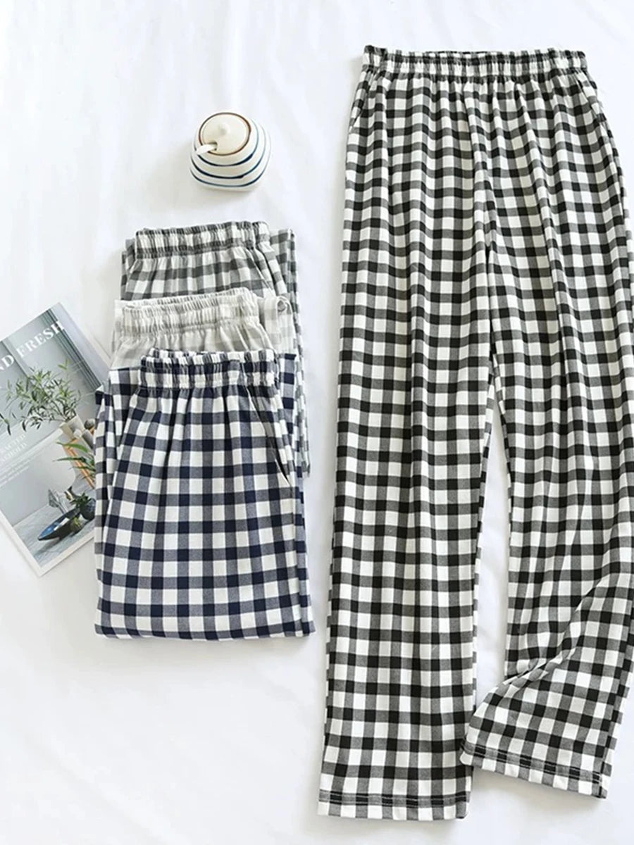 Rabbit Print Pajama Set