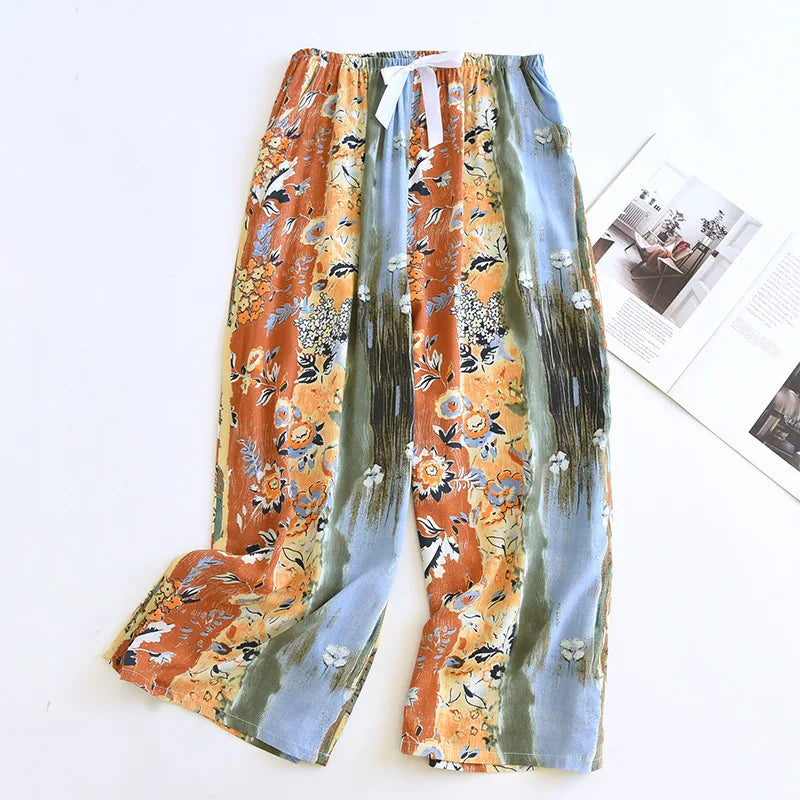 Plus Size Satin Pajama Pants