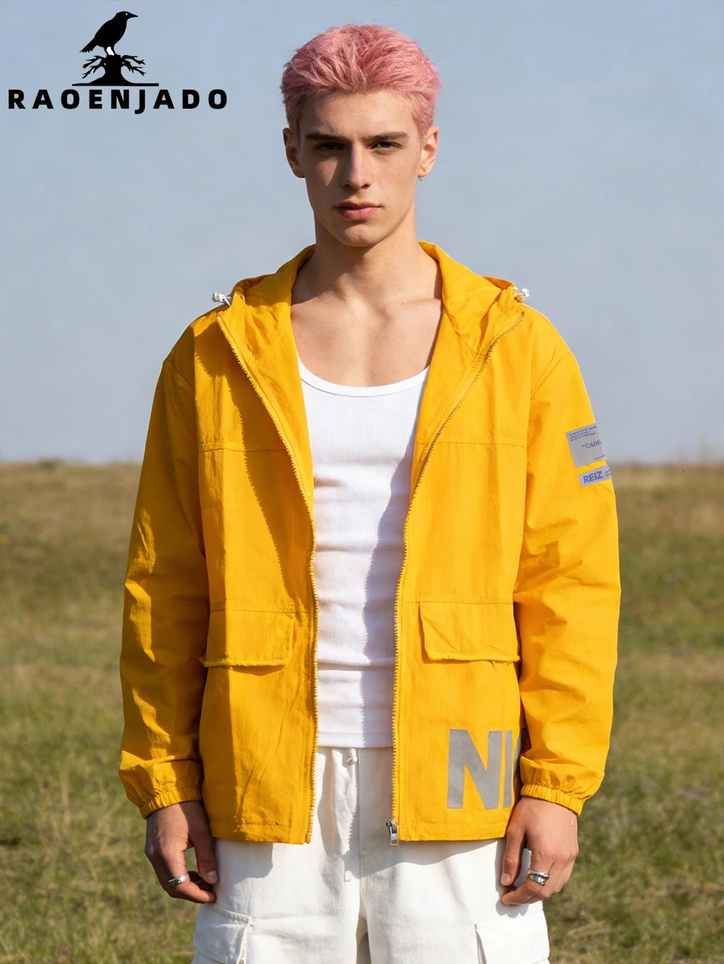 UV Protection Hooded Windbreaker