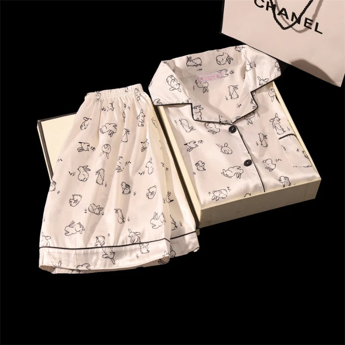 Cherry Print Cami Pajama Set
