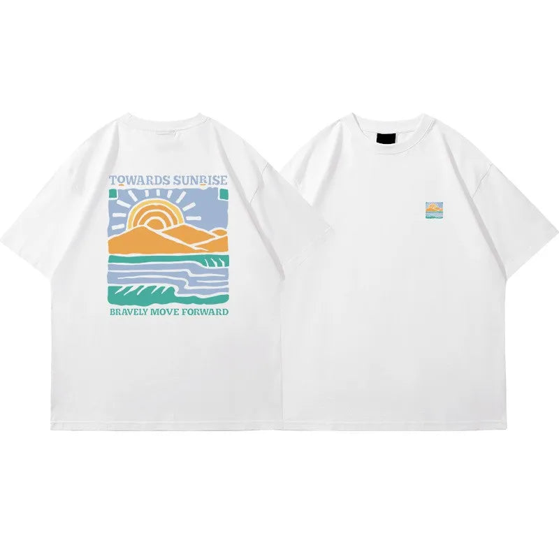 Retro Pattern Graphic Tee
