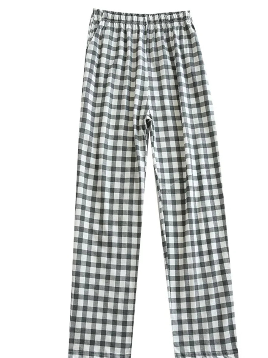 Rabbit Print Pajama Set