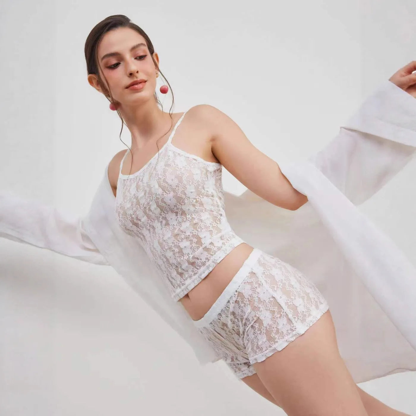 Elegant Lace Sleep Dress