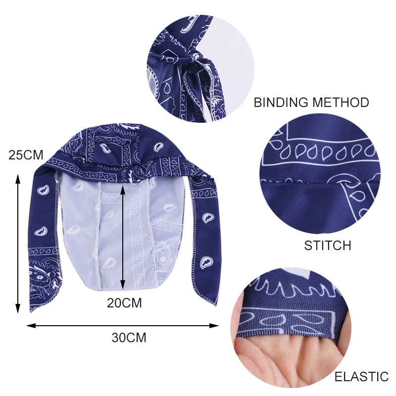 Lightweight Pirate Head Scarf