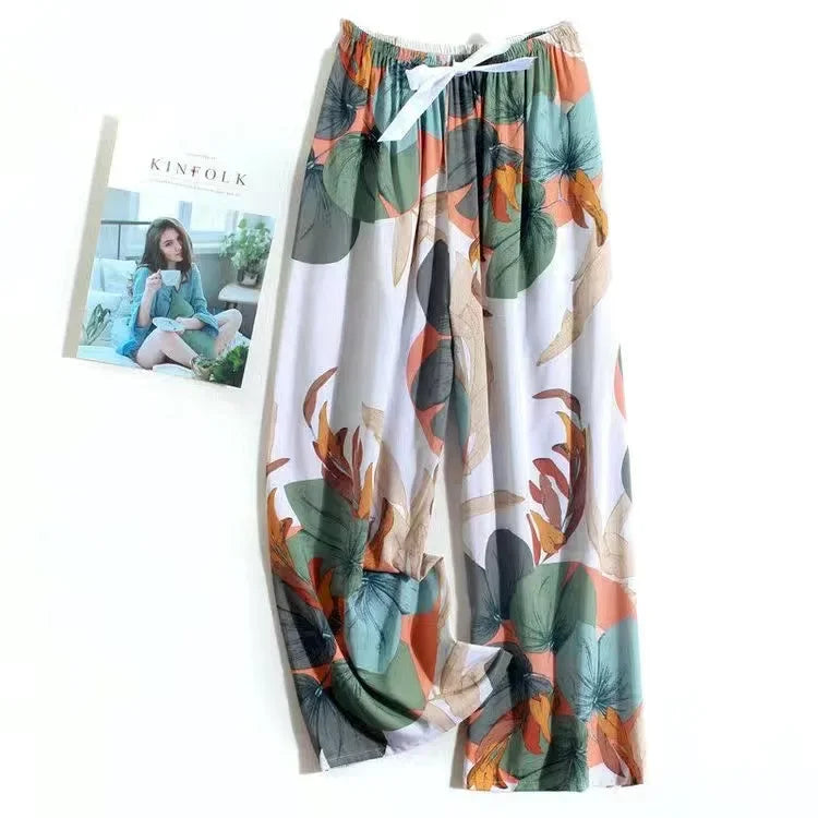 Plaid Cotton Sleep Pants