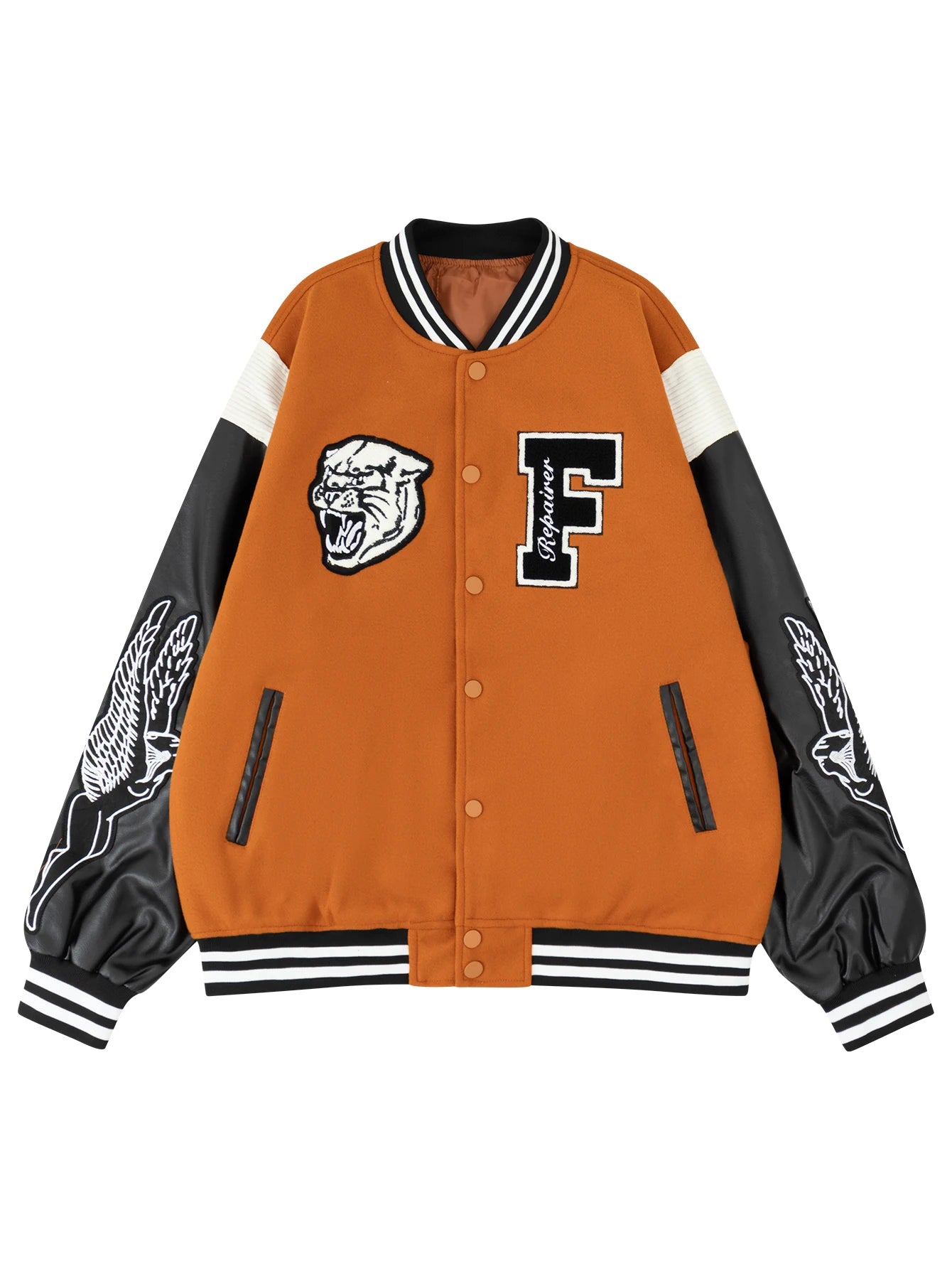 Vintage Letterman Bomber Jacket