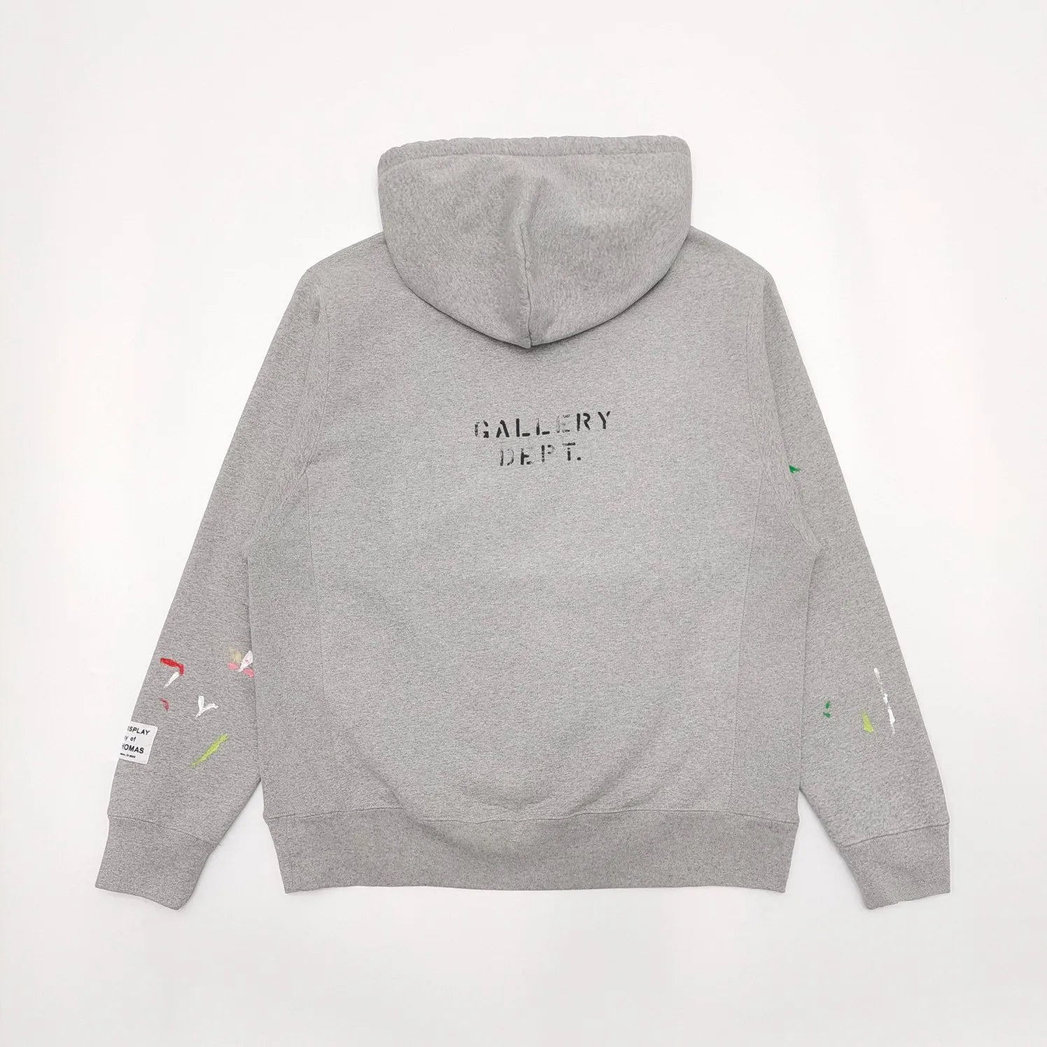 Hand-Painted Graffiti Washed Hoodie