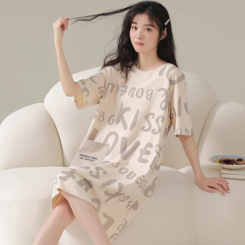 Soft Satin Sleep Dress