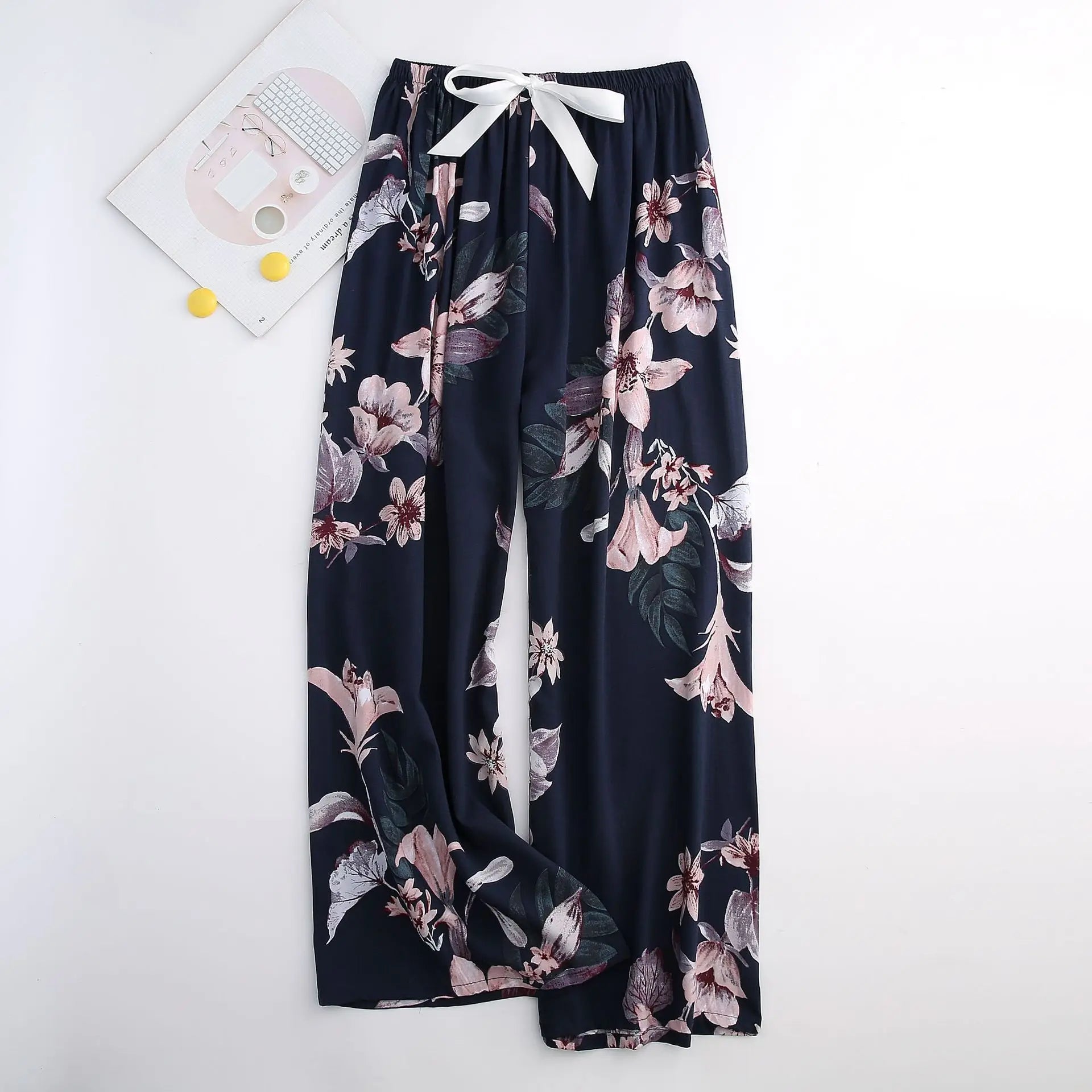 Cotton Crepe Lounge Pants