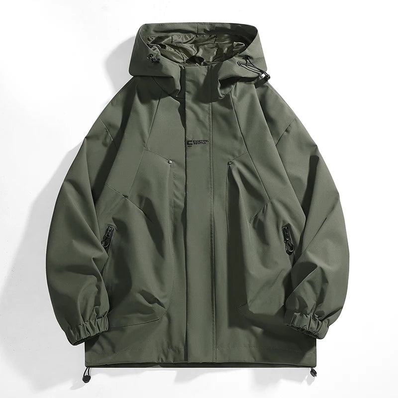 Waterproof Hooded Windbreaker