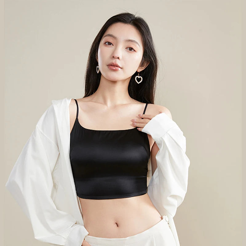 Silk Cami Bra Top