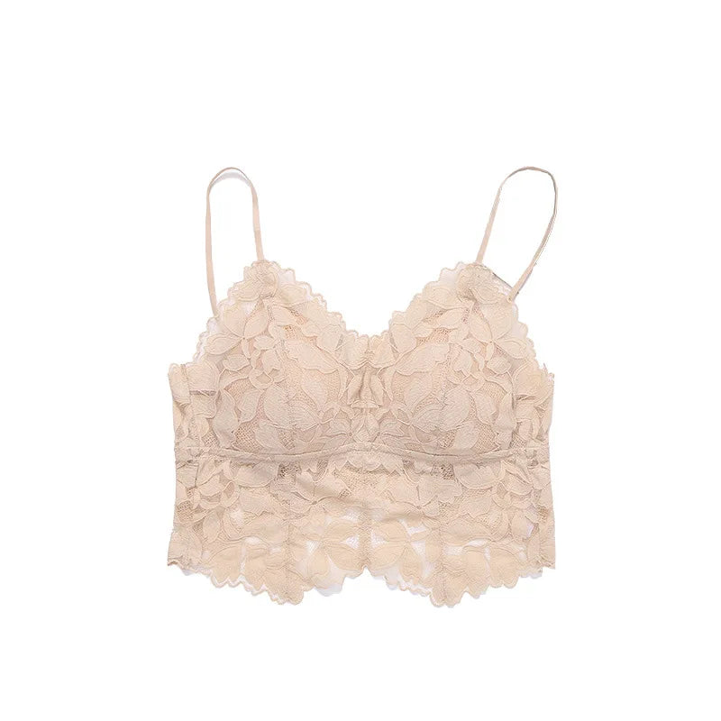 Gothic Lace Trim Camisole
