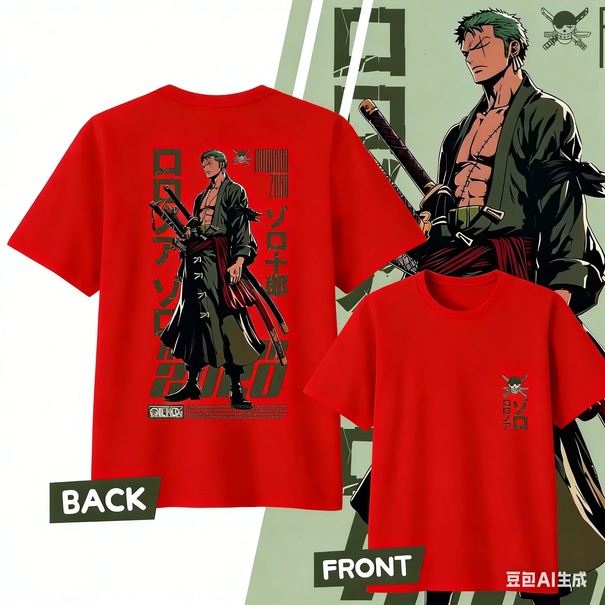 Roronoa Zoro Graphic Tee