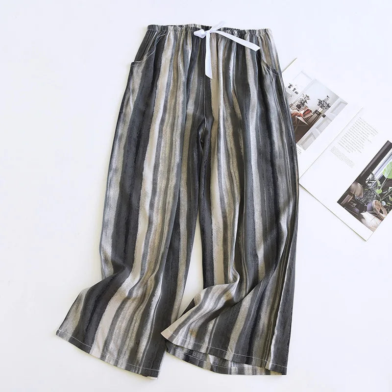 Plus Size Satin Pajama Pants
