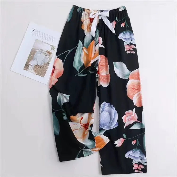 Plaid Cotton Sleep Pants