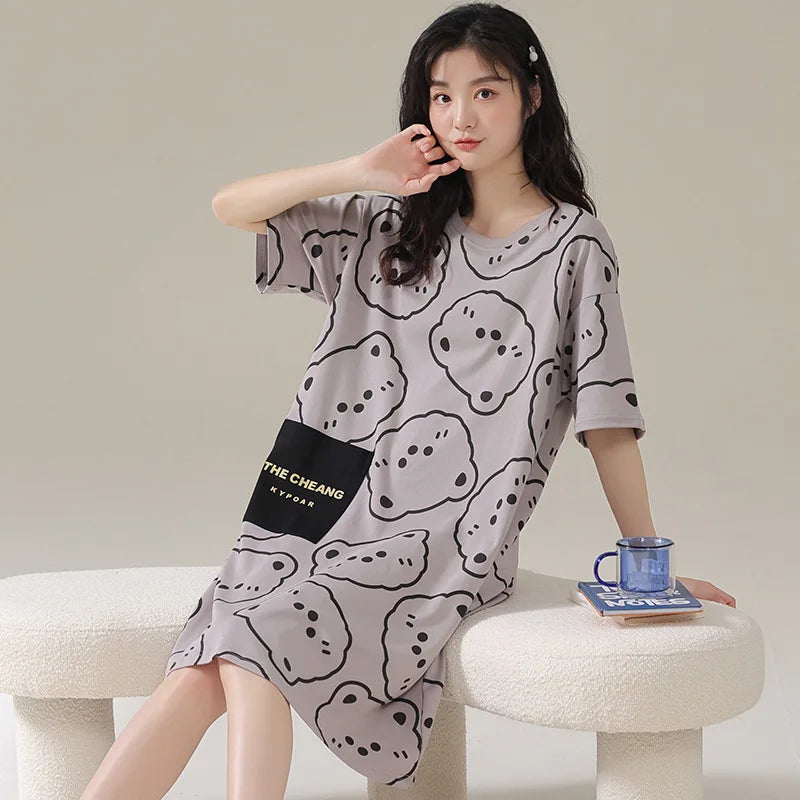 Soft Satin Sleep Dress