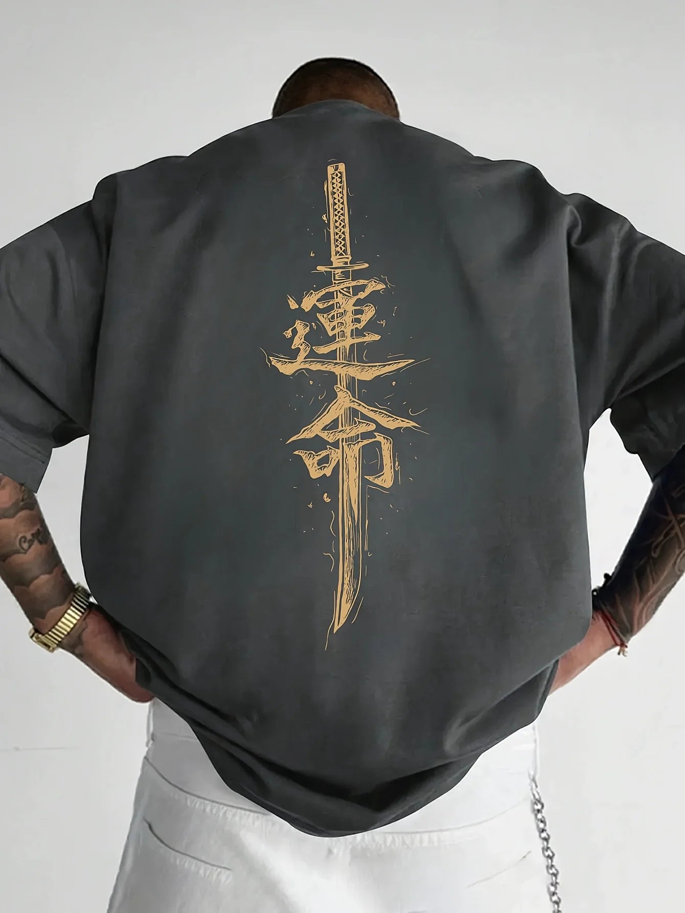Samurai Sword Graphic Tee