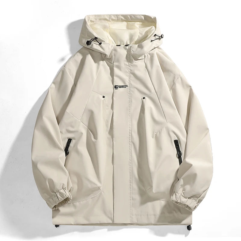 Waterproof Hooded Windbreaker