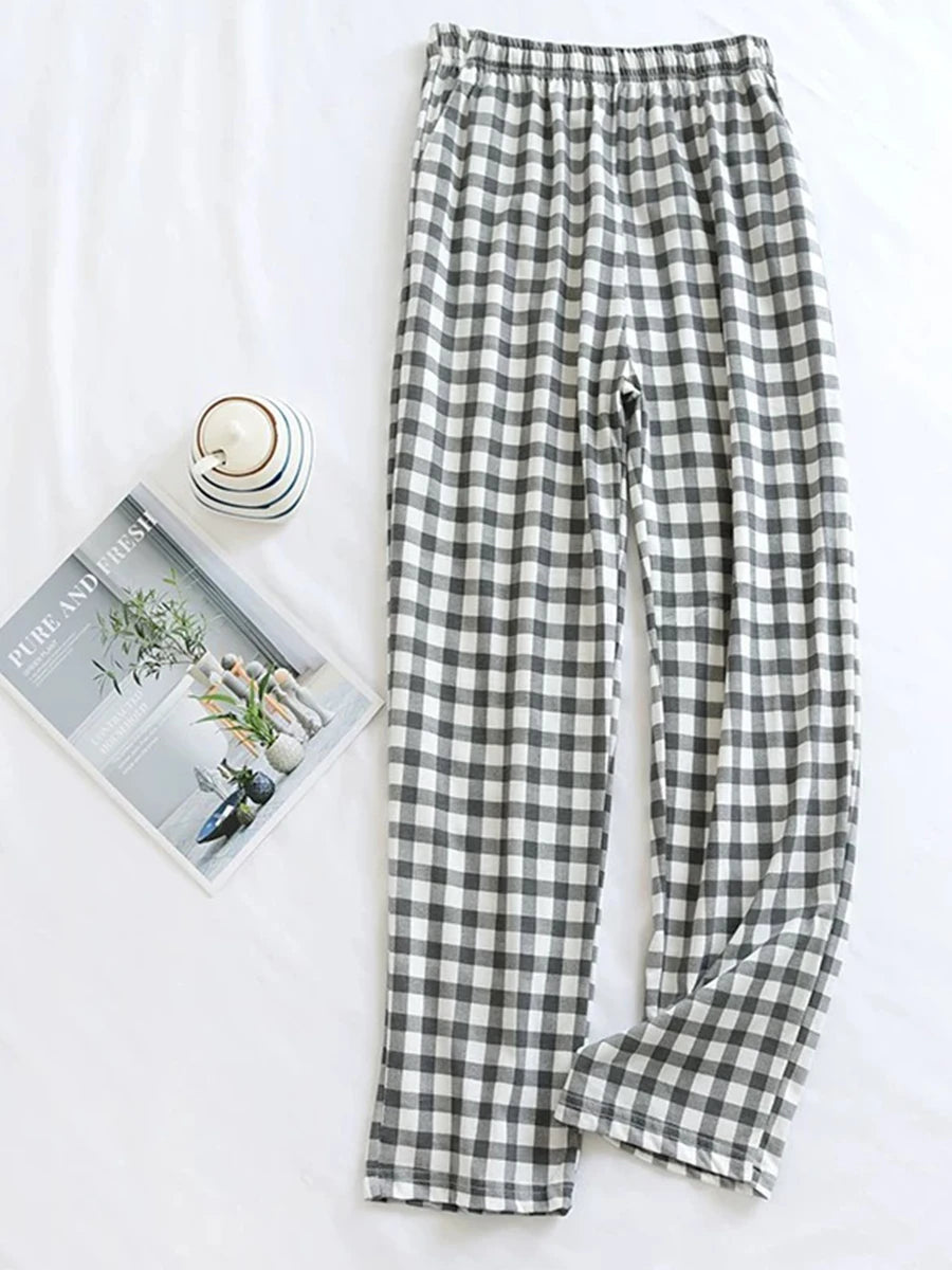 Rabbit Print Pajama Set