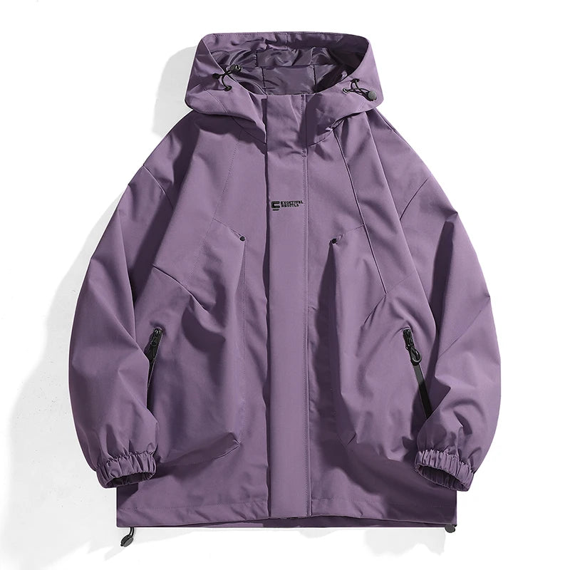 Waterproof Hooded Windbreaker