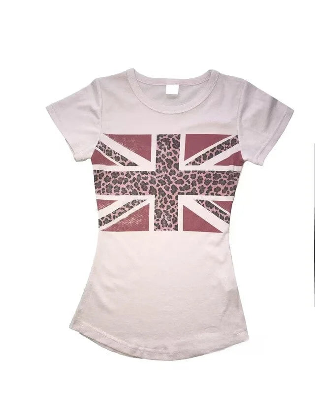 Leopard Print Slim T-Shirt