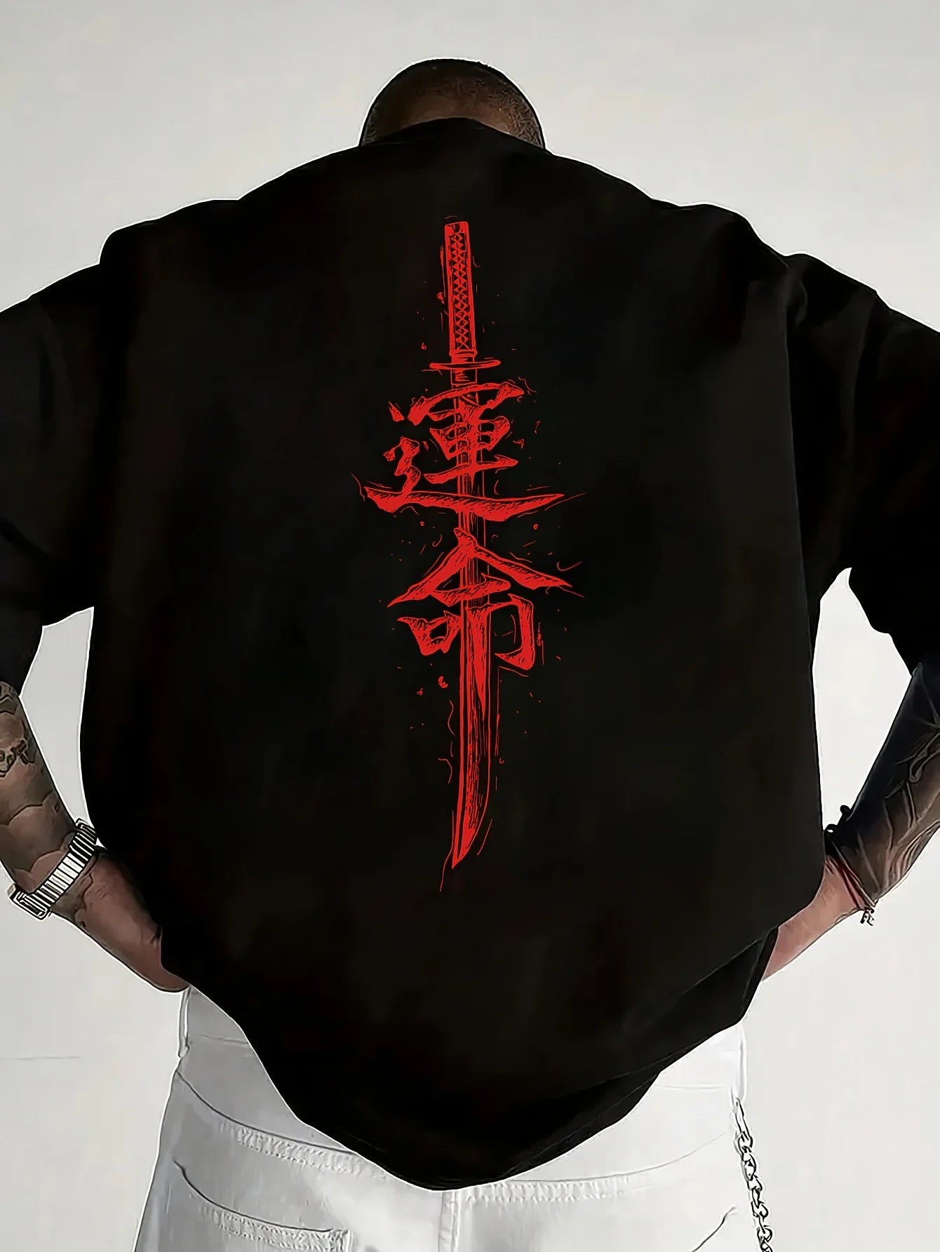 Samurai Sword Graphic Tee