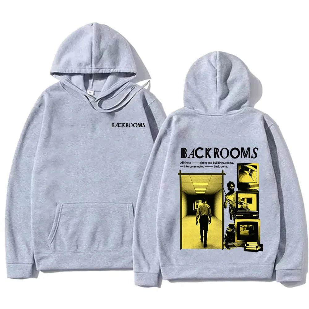 Backrooms Graphic Streetwear Hoodie