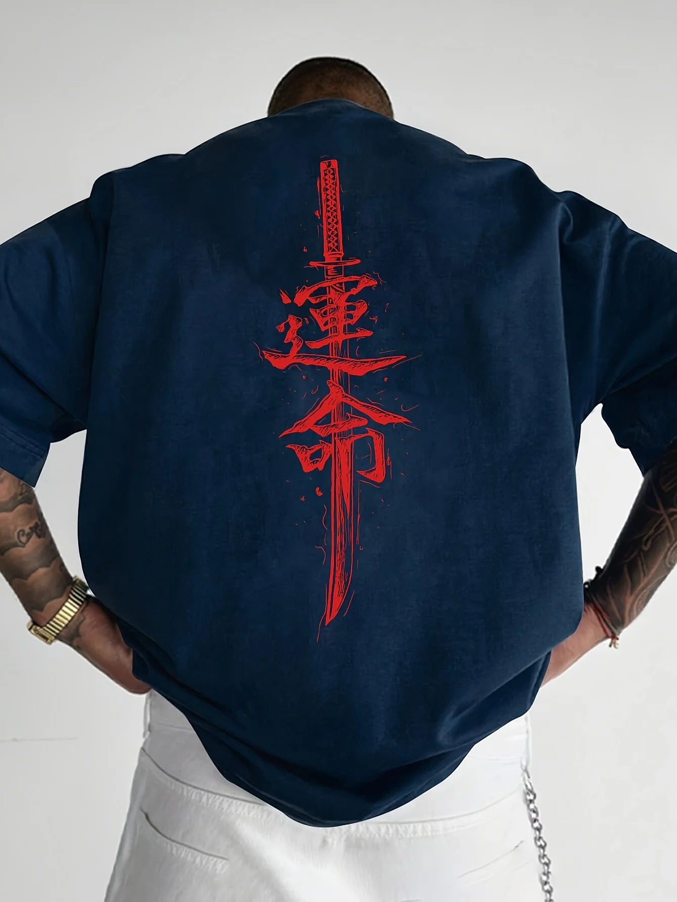 Samurai Sword Graphic Tee