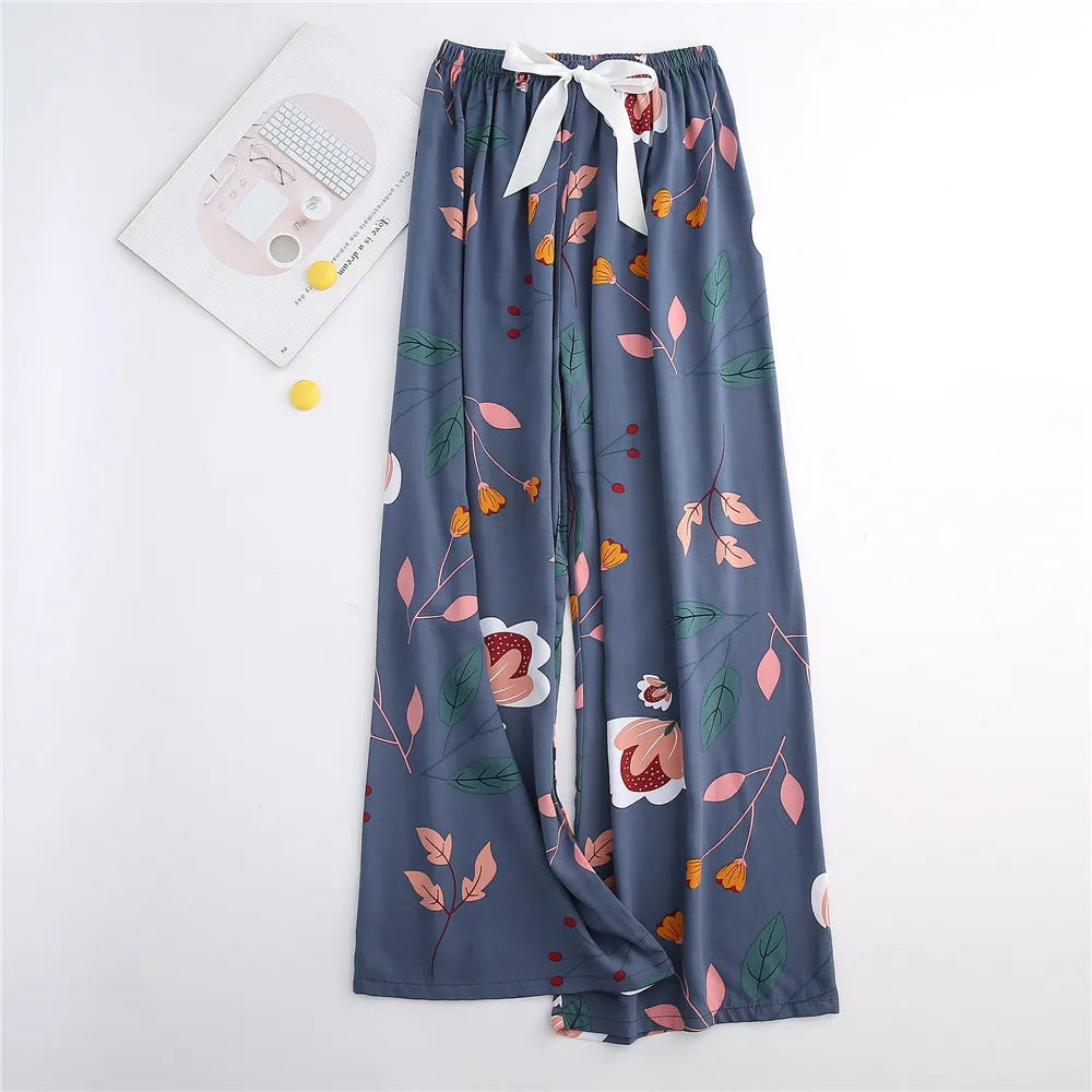 Cotton Crepe Lounge Pants