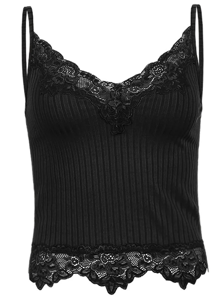 Backless Lace Slip Dress