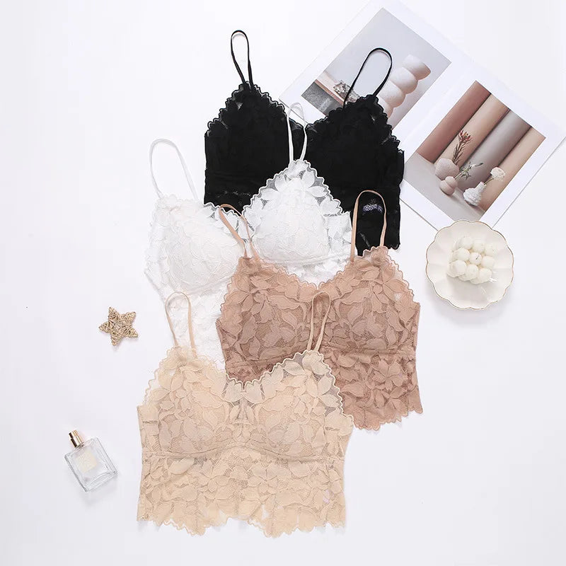 Gothic Lace Trim Camisole