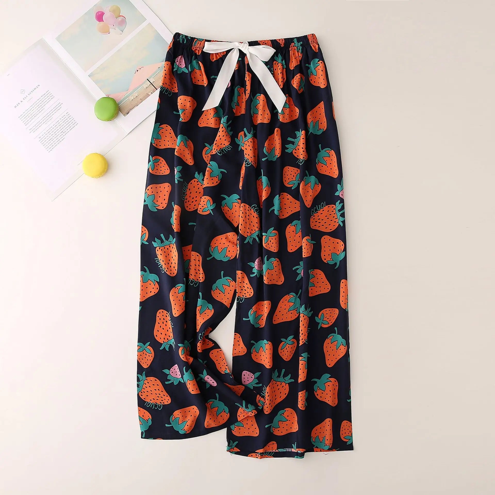 Strawberry Print Lounge Pants