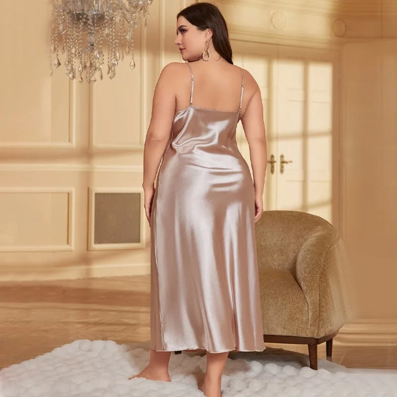 Plus Size Printed Sleep Dress