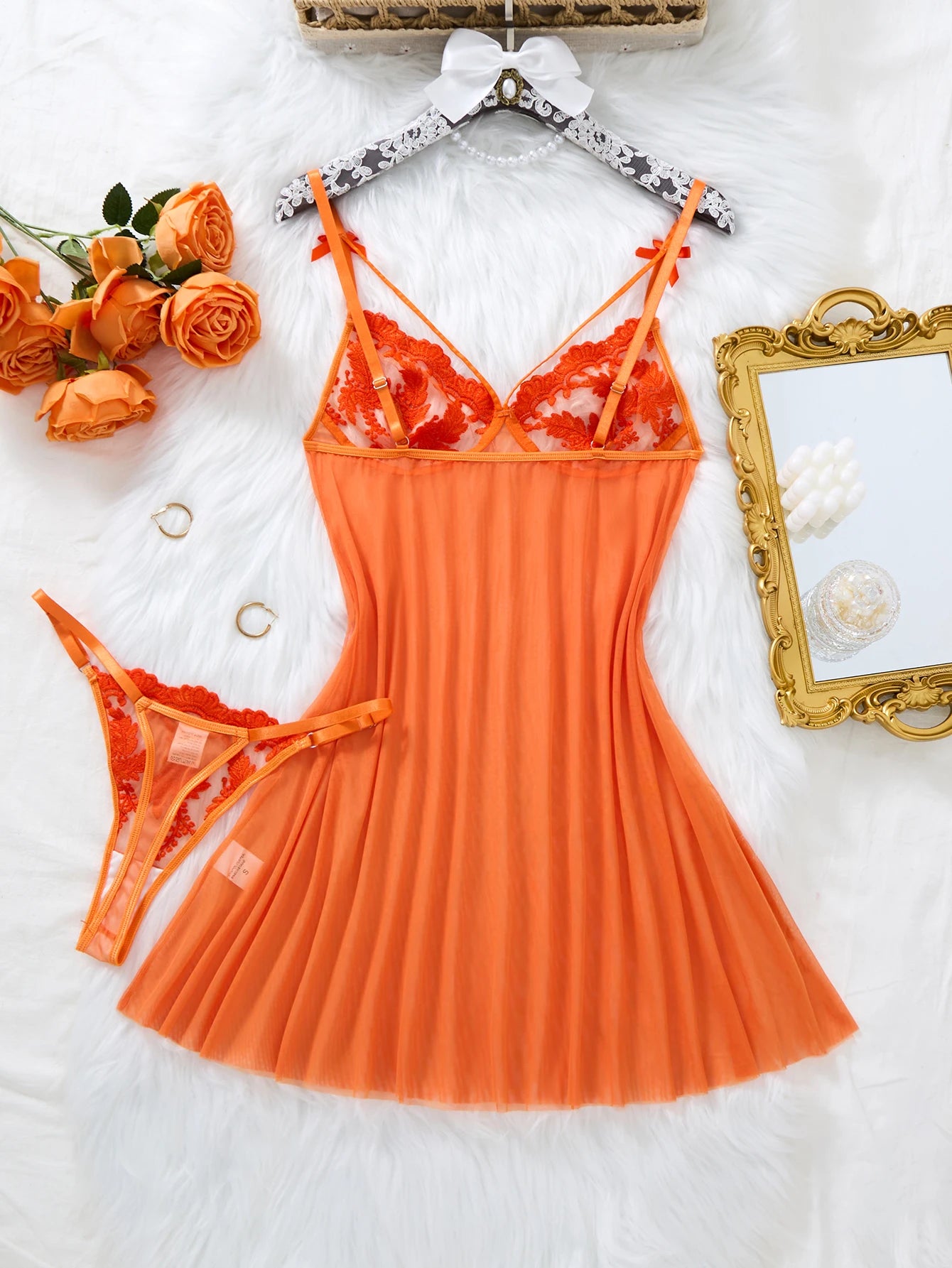 Lace V-Neck Sleepshirt