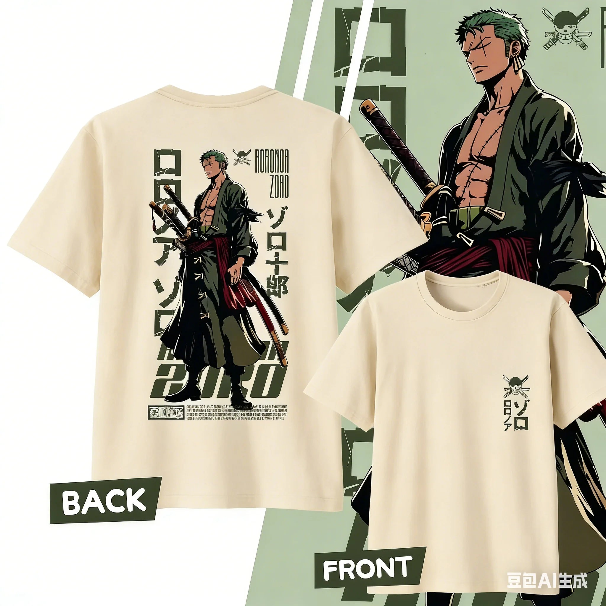 Roronoa Zoro Graphic Tee
